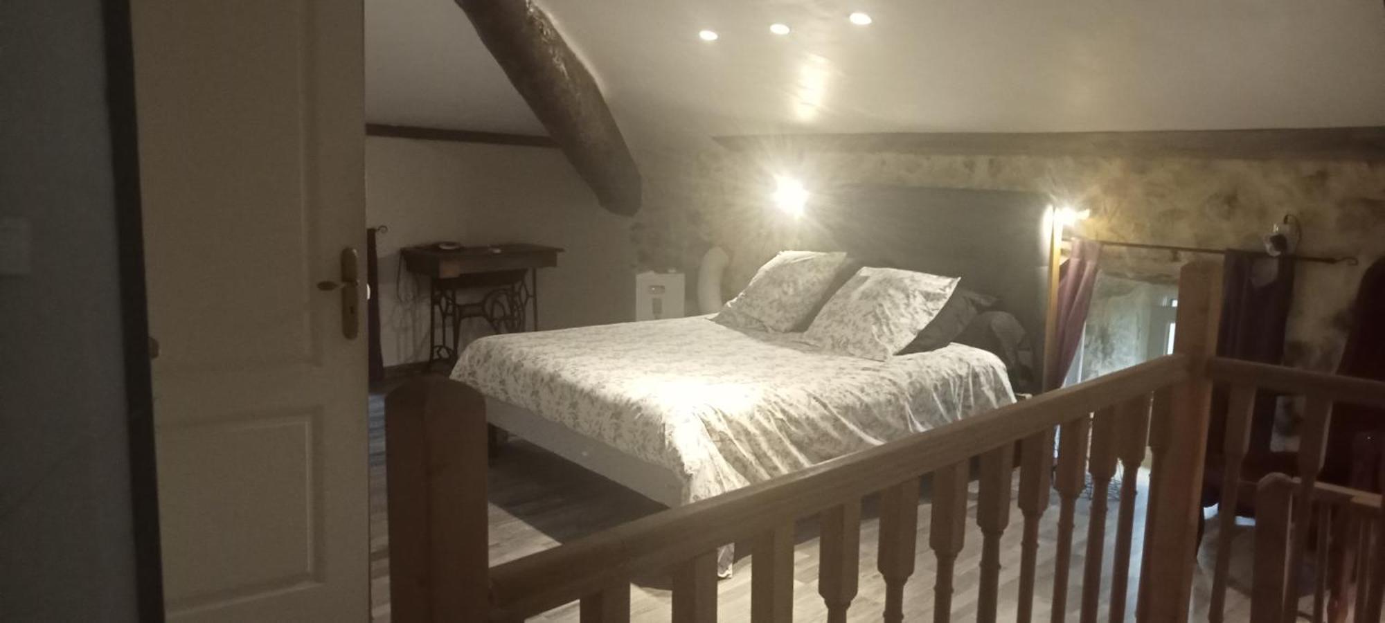 La Dame Blanche Bed and Breakfast Saint-Maurice-dʼIbie Eksteriør billede
